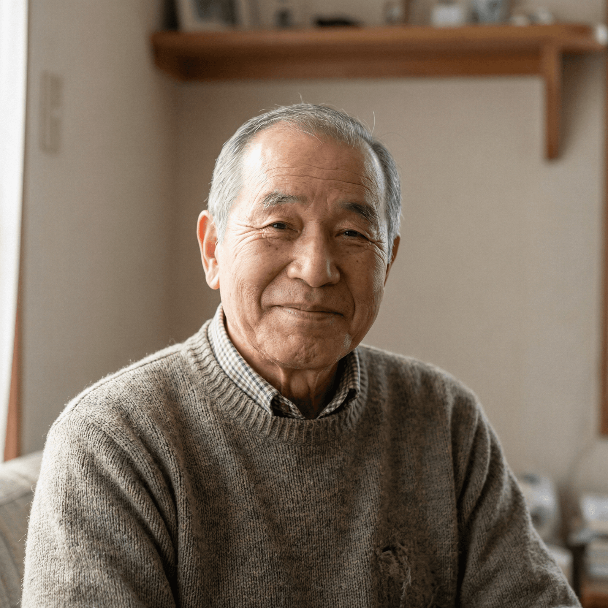 お客様の声:高齢男性